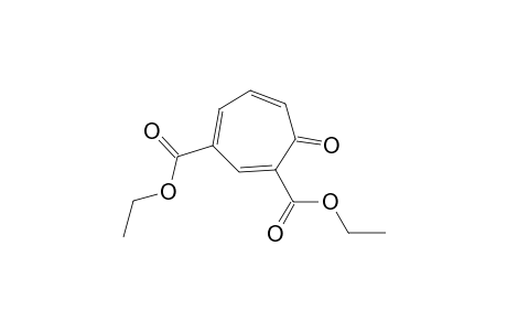 7-ketocyclohepta-1,3,5-triene-1,3-dicarboxylic acid diethyl ester
