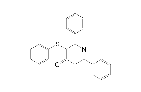 2,6-DIPHENYL-3-(PHENYLTHIO)-PIPERIDIN-4-ONE