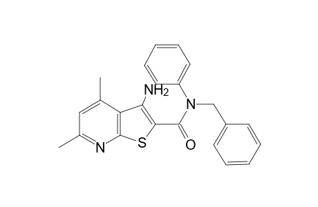 Thieno[2,3-b]pyridine-2-carboxamide, 3-amino-4,6-dimethyl-N-phenyl-N-(phenylmethyl)-