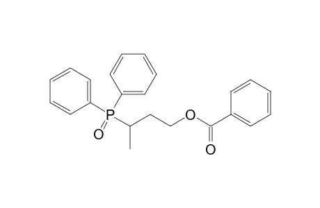 1-Butanol, 3-(diphenylphosphinyl)-, benzoate