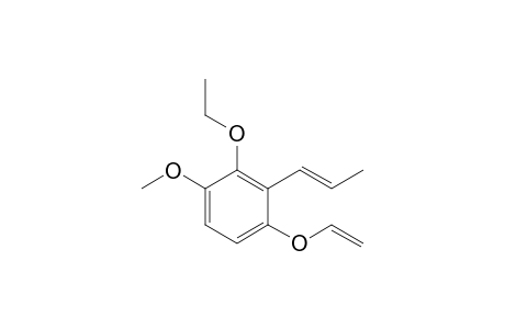 2-Ethoxy-1-methoxy-3-(1-propenyl)-4-vinyloxybenzene