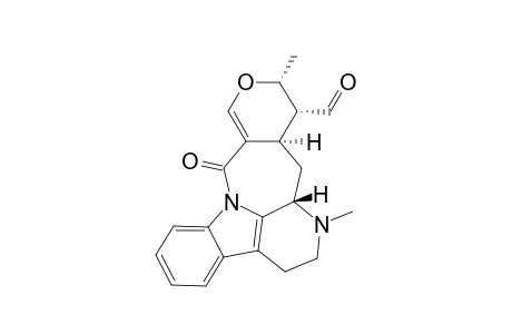 CORREANTINE-B;#4;[11S-[11-ALPHA,12-ALPHA,12A-ALPHA,13A-BETA)]-1,2,3,11,12,12A,13,13A-OCTAHYDRO-1,11-DIMETHYL-8-OXO-8H-10-OXA-1,7B-DIAZABENZO-[5,6]-CYCLOHEPTA-