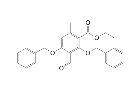 Ethyl 2,4-dibenzyloxy-3-formyl-6-methylbenzoate