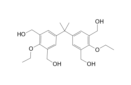 2,2-Bis(3,5-bis(hydroxymethyl)-4-ethoxyphenyl)propane