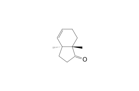 1H-Inden-1-one, 2,3,3a,6,7,7a-hexahydro-3a,7a-dimethyl-, trans-