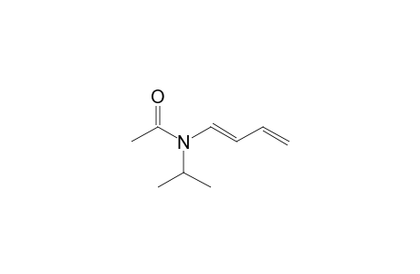 (E)-1-Amino-N-isopropyl-N-acetylbuta-1,3-diene