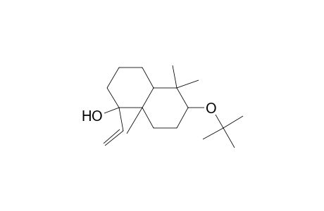 1,7,7-Trimethyl-8-(t-butoxy)-2-hydroxy-2-ethenylbicyclo[4.4.0]decane