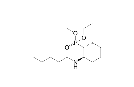(rac) Diethyl trans-2-(pentylamino)cyclohexylphosphonate