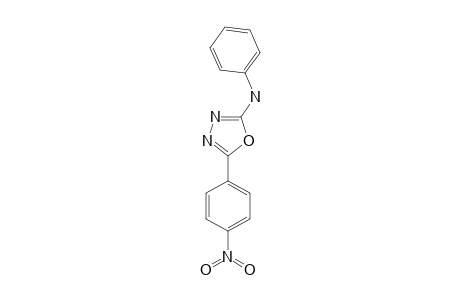 2-(4-NITROPHENYL)-5-(PHENYLAMINO)-1,3,4-OXADIAZOLE