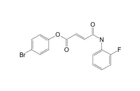 Fumaric acid, monoamide, N-(2-fluorophenyl)-, 4-bromophenyl ester