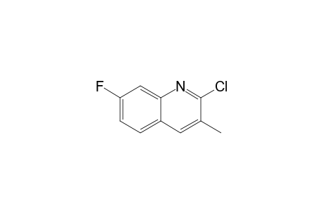 2-Chloro-7-fluoro-3-methylquinoline