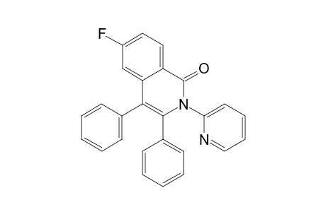 6-Fluoro-3,4-diphenyl-2-(pyridin-2-yl) isoquinolin-1(2H)-one