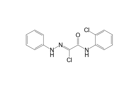 (1Z)-2-(2-chloroanilino)-2-keto-N-phenyl-acetohydrazonoyl chloride