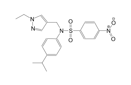 benzenesulfonamide, N-[(1-ethyl-1H-pyrazol-4-yl)methyl]-N-[4-(1-methylethyl)phenyl]-4-nitro-