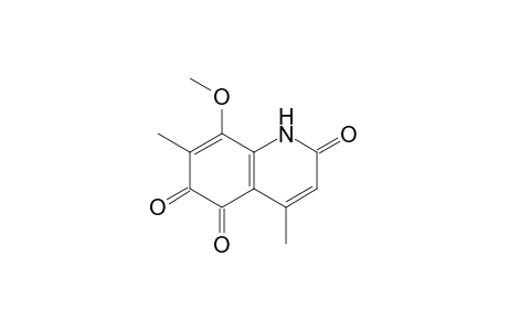 8-Methoxy-4,7-dimethyl-2,5,6(1H)-quinolinetrione