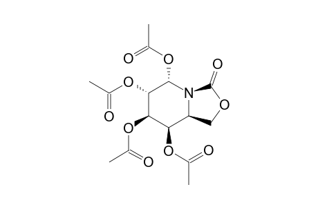 (5R,6R,7S,8S,8AR)-5,6,7,8-TETRAACETOXY-3-OXO-2-OXAINDOLIZIDINE