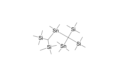 Silane, [[[bis(trimethylsilyl)methyl]dimethylstannyl](trimethylsilyl)(trimeth ylstannyl)methyl]trimethyl-