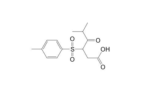 5-Methyl-4-oxo-3-tosylhexanoic acid