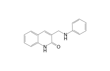 1H-Quinolin-2-one, 3-phenylaminomethyl-