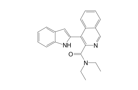 N,N-Diethyl-4-(1H-indol-2-yl)isoquinoline-3-carboxamide
