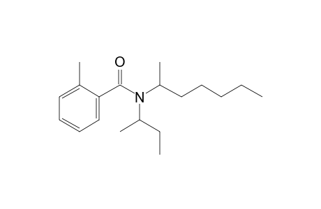 Benzamide, 2-methyl-N-(2-butyl)-N-(hept-2-yl)-