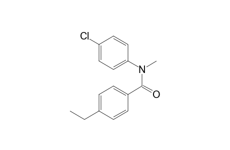 N-(4-chlorophenyl)-4-ethyl-N-methylbenzamide