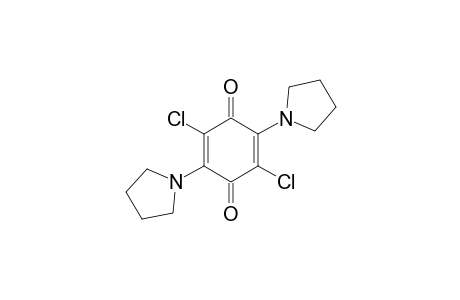 2,5-dichloro-3,6-dipyrrolidin-1-yl-p-benzoquinone