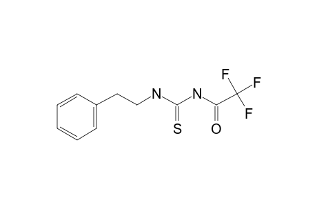 2,2,2-Trifluoro-N-((2-phenylethyl)carbamothioyl)acetamide