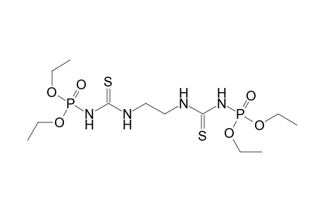 {ethylenebis[imino(thiocarbonyl)]}diphosphoramidic acid, tetraethyl ester