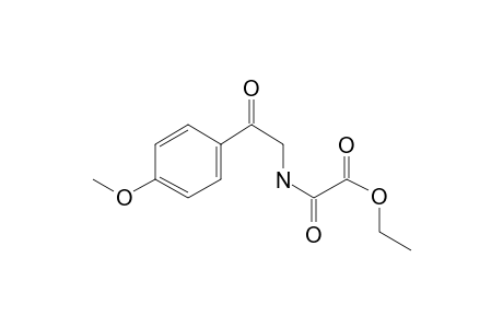 Ethyl {[2-(4-methoxyphenyl)-2-oxoethyl]carbamoyl}formate