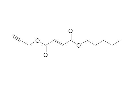 Fumaric acid, pentyl propargyl ester