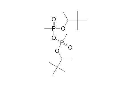 Methylphosphonic acid, anhydride, bis(1,2,2-trimethylpropyl) ester