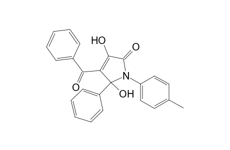 4-Benzoyl-3,5-dihydroxy-1-(4-methylphenyl)-5-phenyl-1,5-dihydro-2H-pyrrol-2-one