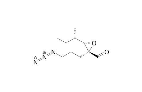 (2R,3S)-2-(3-Azidopropyl)-3-[(S)-sec-butyl]oxirane-2-carbaldehyde