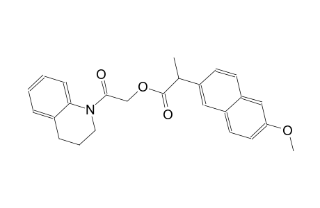 2-(3,4-dihydro-1(2H)-quinolinyl)-2-oxoethyl 2-(6-methoxy-2-naphthyl)propanoate