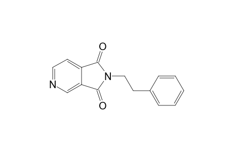2-(2-Phenylethyl)-1H-pyrrolo[3,4-c]pyridine-1,3(2H)-dione