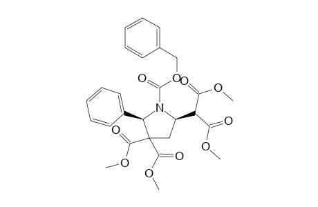 (2R,5R)-Dimethyl-N-Cbz-2-phenylpyrrolidin-3,3-dicarboxylate-5-dimethyl malonate