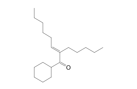 (E)-1-Cyclohexyl-2-pentyl-2-octen-1-one