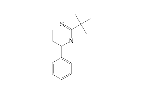 N-(1-PHENYLPROPYL)-2,2-DIMETHYL-PROPANE-THIOAMIDE
