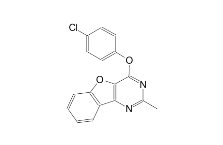 4-(4-Chlorophenoxy)-2-methyl[1]benzofuro[3,2-d]pyrimidine