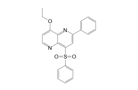 8-Ethoxy-2-phenyl-4-(phenyl)sulfonylpyrido[3,2-b]pyridine
