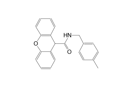 N-(4-methylbenzyl)-9H-xanthene-9-carboxamide