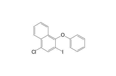 4-Chloro-2-iodo-1-phenoxynaphthalene