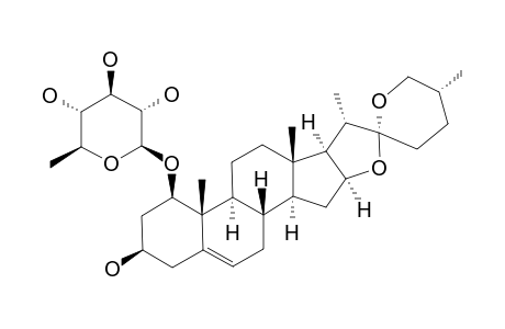 25-(R)-RUSCOGENIN-1-O-BETA-D-FUCOPYRANOSIDE;LM-4
