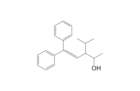 3-Isopropyl-5,5-diphenylpent-4-en-2-ol