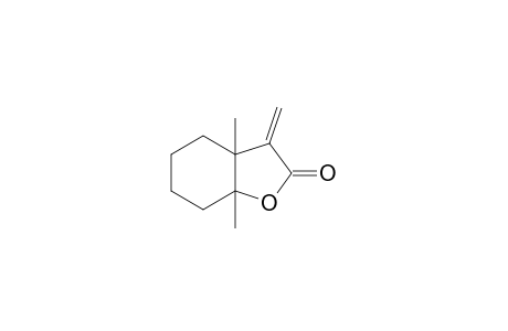 3a,7a-Dimethyl-3-methylenehexahydro-1-benzofuran-2(3H)-one