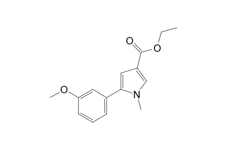 Ethyl 5-(3-methoxyphenyl)-1-methyl-1H-pyrrole-3-carboxylate