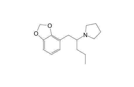 1-(1-(benzo[d][1,3]dioxol-4-yl)pentan-2-yl)pyrrolidine