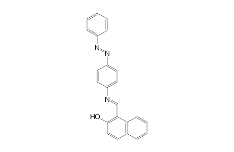 1-[(E)-((4-[(E)-Phenyldiazenyl]phenyl)imino)methyl]-2-naphthol