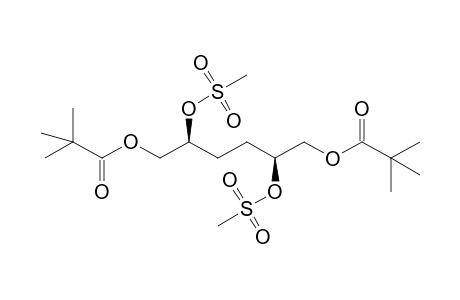 (2S,5S)-2,5-Bis(methylsulfonyl)oxy)-1,6-bis(pivaloyloxy)hexane